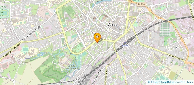 localisation de l'entreprise SCI LES BOVES à ARRAS