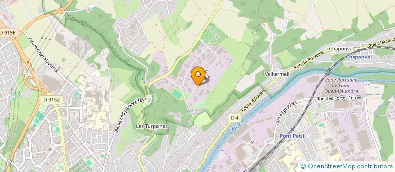 localisation de l'entreprise SCI LES BOVETTES  ENNERY