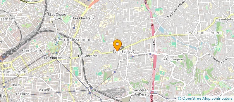 localisation de l'entreprise SCI LES BREIZH à MARSEILLE