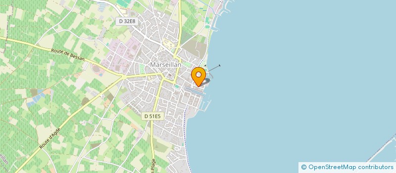 localisation de l'entreprise SCI LES BREMAILLES à MARSEILLAN