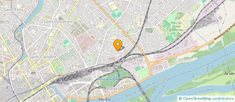 localisation de l'entreprise SCI LES BRETOIS à NANTES