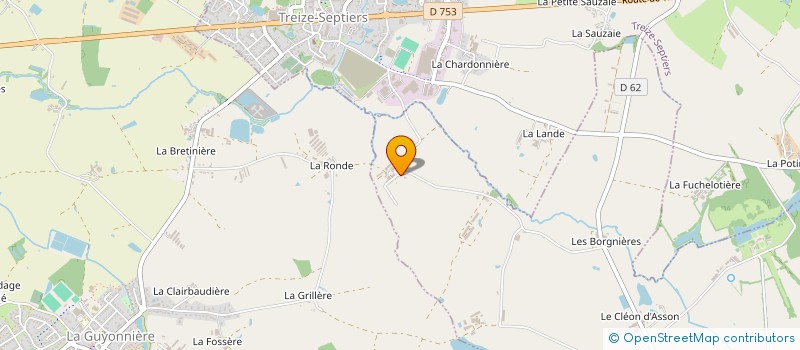 localisation de l'entreprise SCI LES BRETONS à MONTAIGU-VENDEE