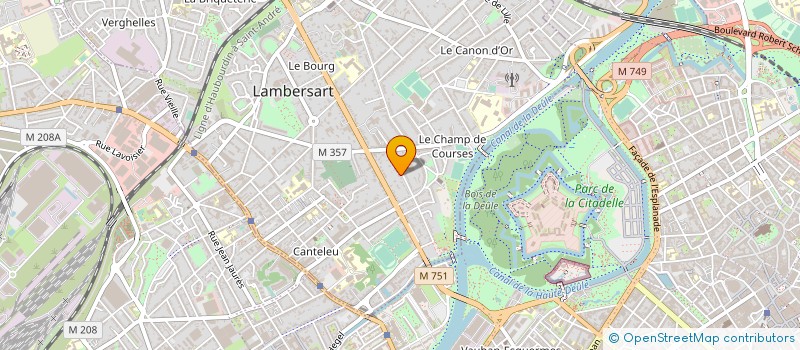 localisation de l'entreprise SCI LES BRIDOUX à LAMBERSART