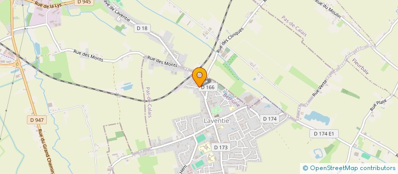 localisation de l'entreprise SCI LES BRIQUETERIES DE LA LYS  SAILLY-SUR-LA-LYS