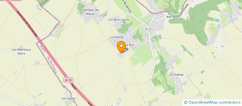 localisation de l'entreprise SCI LES BRISARDELLES  BLARU