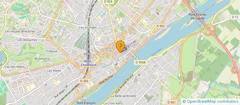 localisation de l'entreprise SCI LES BRISES  QUIBERON