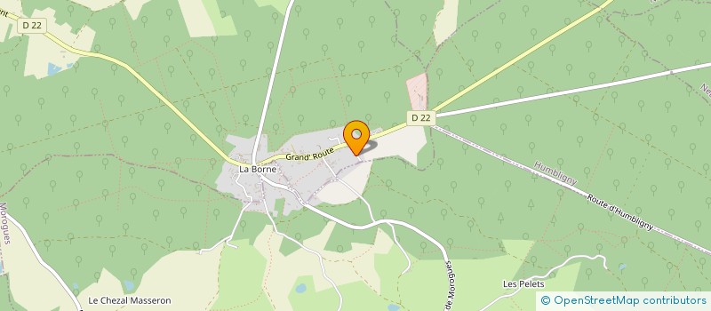 localisation de l'entreprise SCI LES BRONIETTES  HENRICHEMONT