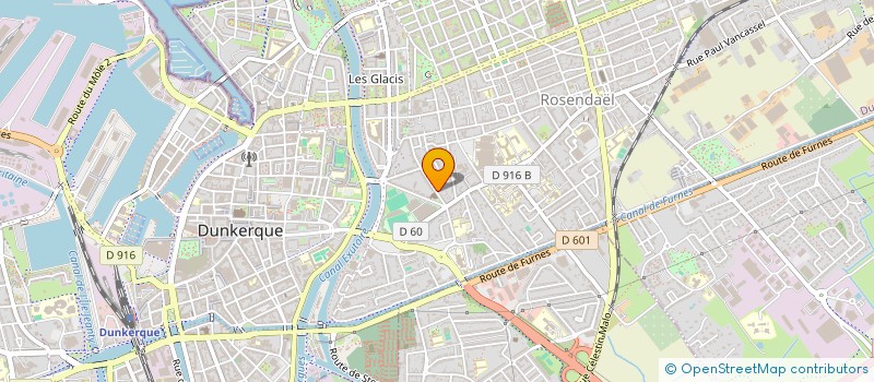 localisation de l'entreprise SCI LES BRONSEZ  DUNKERQUE