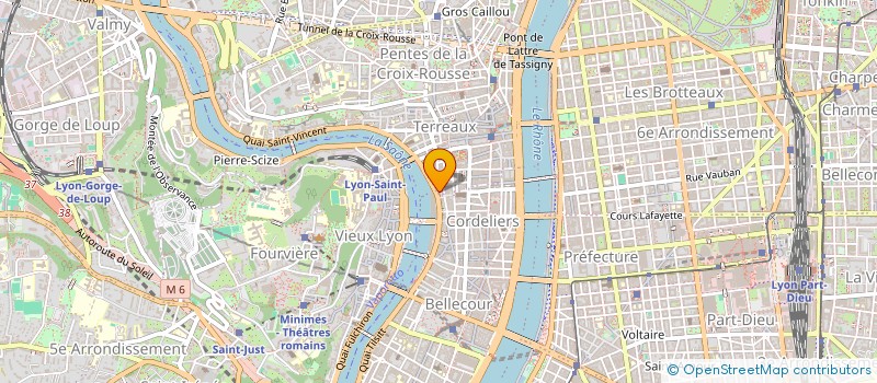 localisation de l'entreprise SCI LES BRONZES à LYON