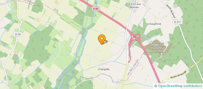 localisation de l'entreprise SCI LES BROSSES à BRISSAC LOIRE AUBANCE