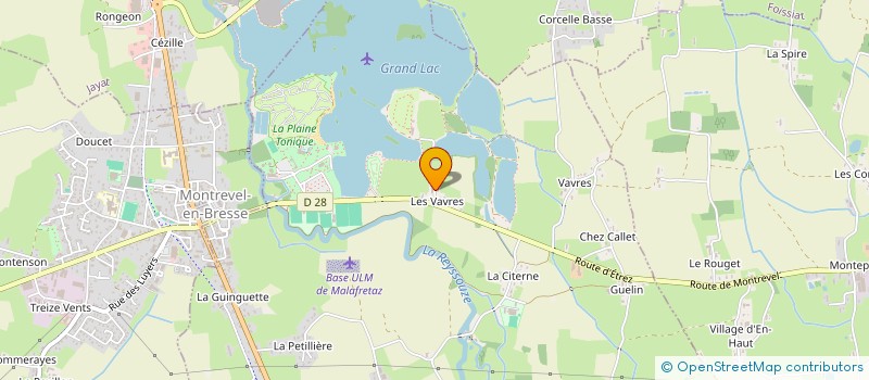 localisation de l'entreprise SCI LES BROUILLES à MALAFRETAZ