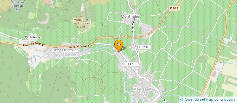 localisation de l'entreprise SCI LES BRUOTTEES  MEURSAULT