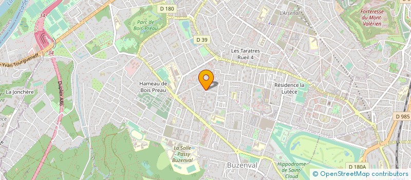 localisation de l'entreprise SCI LES BRUYERES à RUEIL-MALMAISON