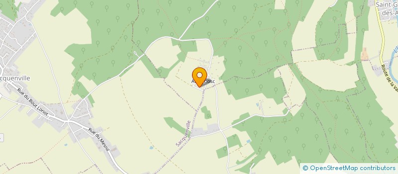 localisation de l'entreprise SCI LES BRUYERES à GRAVIGNY