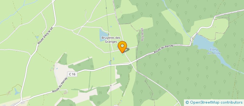 localisation de l'entreprise SCI LES BRUYERES à CHANTENAY-SAINT-IMBERT