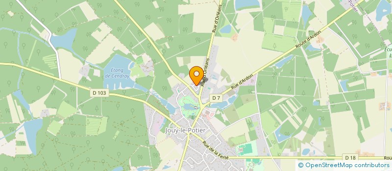 localisation de l'entreprise SCI LES BRUYERES à CLERY-SAINT-ANDRE