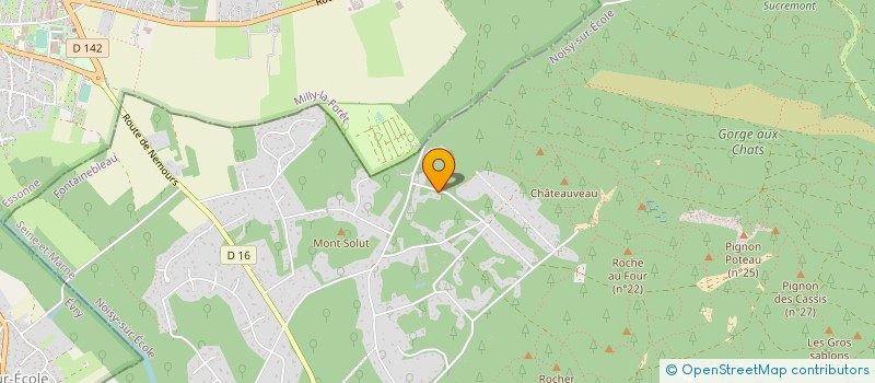 localisation de l'entreprise SCI LES BRUYERES à NOISY-SUR-ECOLE