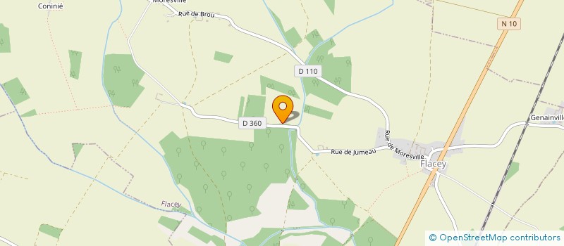 localisation de l'entreprise SCI LES BRUYERES à FLACEY