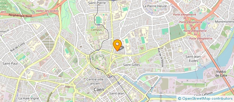 localisation de l'entreprise SCI LES BRUYERES à CAEN