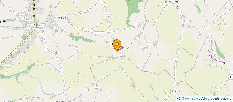 localisation de l'entreprise SCI LES BRUYERES  DOMJEAN