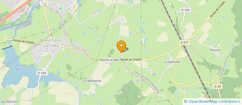 localisation de l'entreprise SCI LES BRUYERES D'ENFER  SAINT-LAURENT-D'ANDENAY