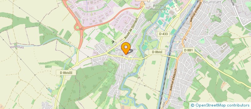 localisation de l'entreprise SCI LES BUBS  GILDWILLER