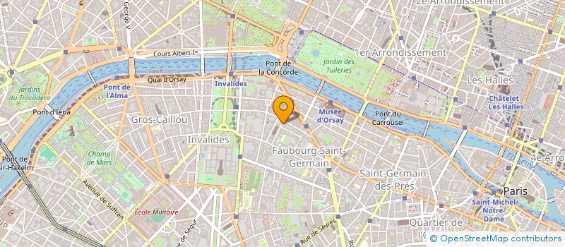 localisation de l'entreprise SCI LES BUFFANDELLES  PARIS