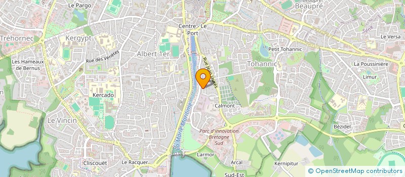 localisation de l'entreprise SCI LES BUFFETIERES à VANNES