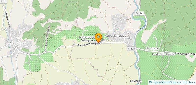 localisation de l'entreprise SCI LES BUISSIERES  DIONS