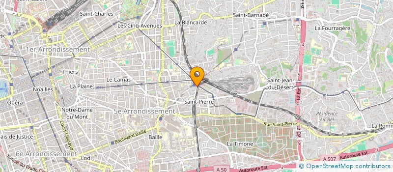 localisation de l'entreprise SCI LES BUISSONETS à MARSEILLE