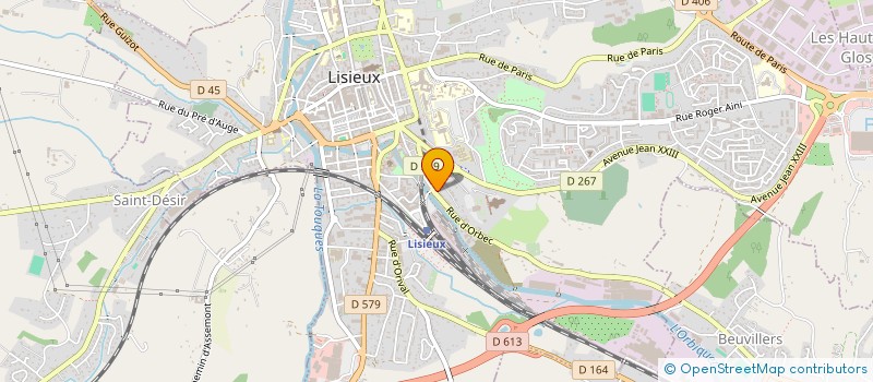 localisation de l'entreprise SCI LES BUISSONNETS à LISIEUX
