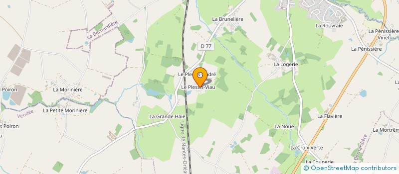 localisation de l'entreprise SCI LES BUISSONNETS DE MISETTE  CUGAND