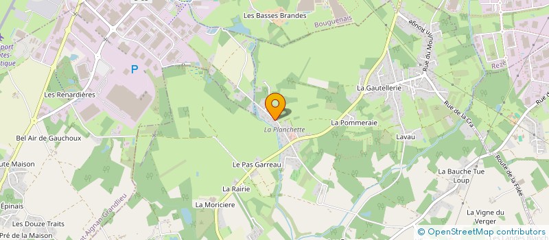 localisation de l'entreprise SCI LES BUISSONS  SAINT-AIGNAN-GRANDLIEU