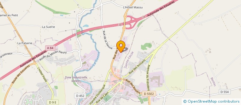 localisation de l'entreprise SCI LES BUOTS  LA COLOMBE