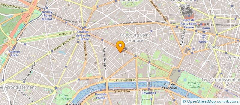 localisation de l'entreprise SCI LES BUREAUX DES MONTS  PARIS