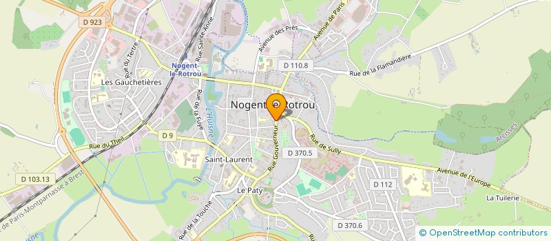 localisation de l'entreprise SCI LES BUREAUX DU PARC à NOGENT-LE-ROTROU