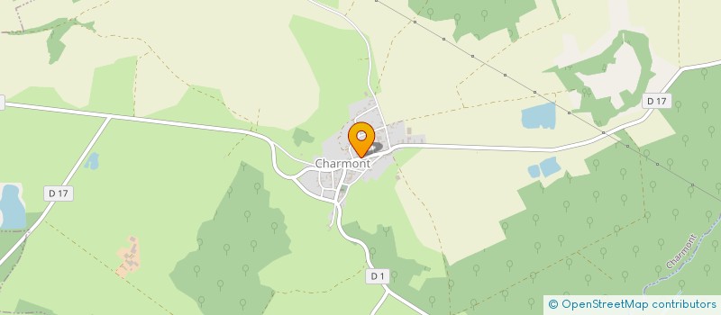 localisation de l'entreprise SCI LES BUTINEUSES  CHARMONT