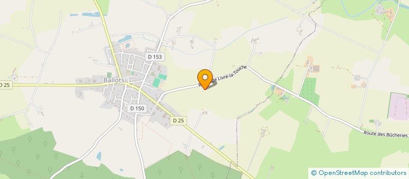 localisation de l'entreprise SCI LES BUTTES  BRAINS SUR LES MARCHES