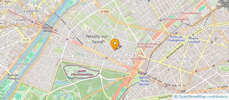 localisation de l'entreprise SCI LES BUTTES BAYELLES à NEUILLY-SUR-SEINE