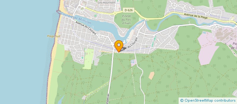 localisation de l'entreprise SCI LES CABANES DE REMEMBER  MIMIZAN