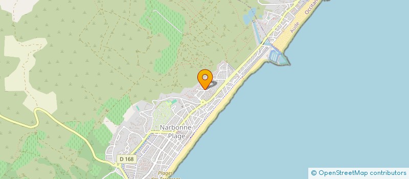 localisation de l'entreprise SCI LES CABANNES DE MARYNON à NARBONNE