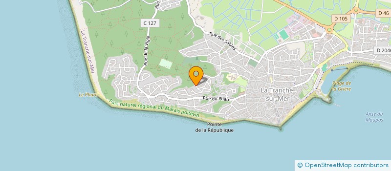 localisation de l'entreprise SCI LES CACHALOTS à LA TRANCHE-SUR-MER