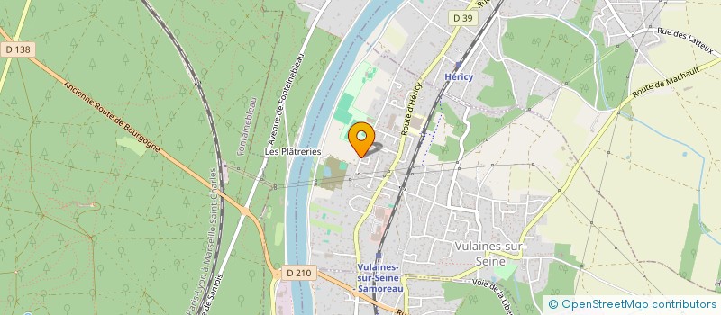 localisation de l'entreprise SCI LES CACTUS  VULAINES-SUR-SEINE