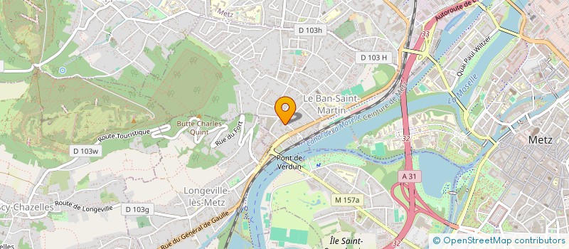 localisation de l'entreprise SCI LES CAILLASSES DE QUINT à LE BAN-SAINT-MARTIN