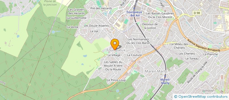 localisation de l'entreprise SCI LES CAILLES  SAINT-GERMAIN-EN-LAYE