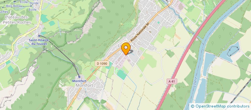 localisation de l'entreprise SCI LES CAIRNS  LUMBIN