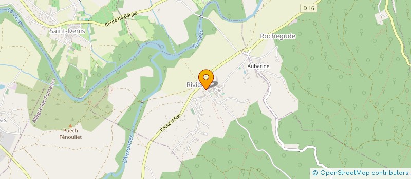 localisation de l'entreprise SCI LES CALADES DU SOLEIL  MEJANNES-LE-CLAP