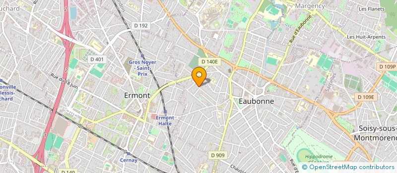 localisation de l'entreprise SCI LES CALLAIS à EAUBONNE