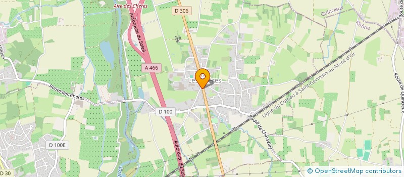 localisation de l'entreprise SCI LES CALLES  LISSIEU