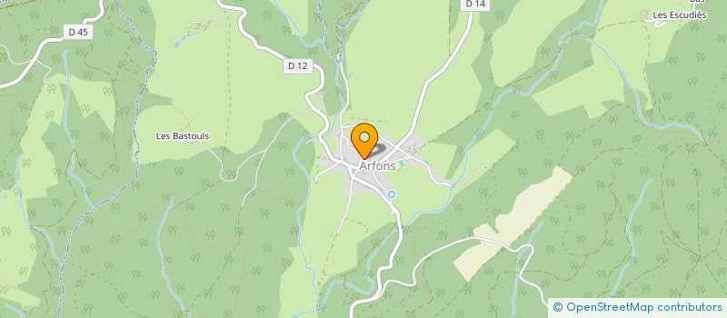 localisation de l'entreprise SCI LES CALMILLES  ARFONS